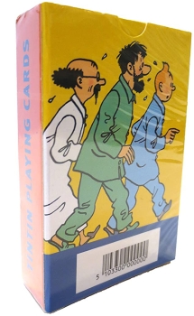 Tim und Struppi Spielkarten Set (48er Blatt) Motiv "Family" von Moulinsart